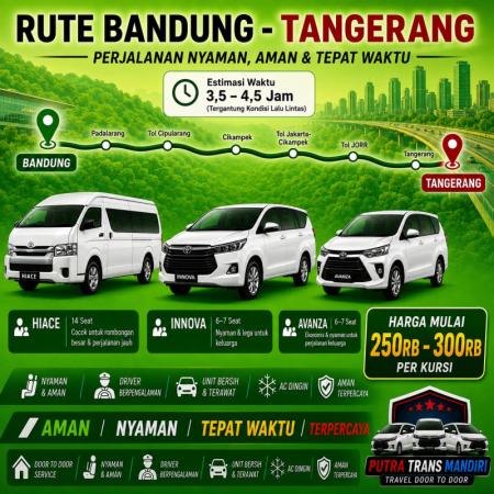 BANDUNG ↔  TANGERANG 